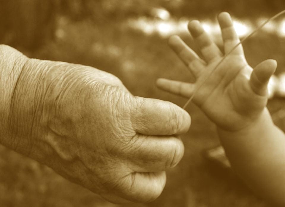 Nalaten is doorgeven aan de volgende generatie